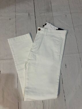 J. Crew Factory 
White slim Chino Pants 30 x 32 
NWT